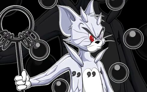 当猫和老鼠配上火影忍者特效时