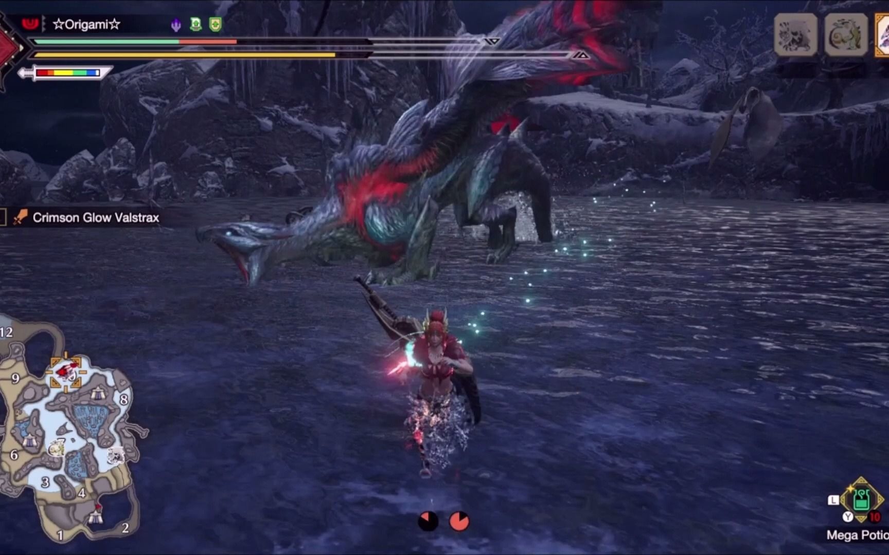 【转】【mhrise】上位 神秘红光天彗龙 大剑 3分51秒18 solo ta_怪物