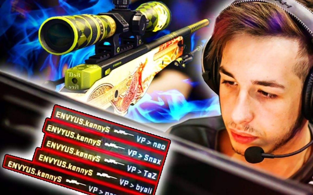 【csgo】那些kennys令人震惊的甩狙瞬间