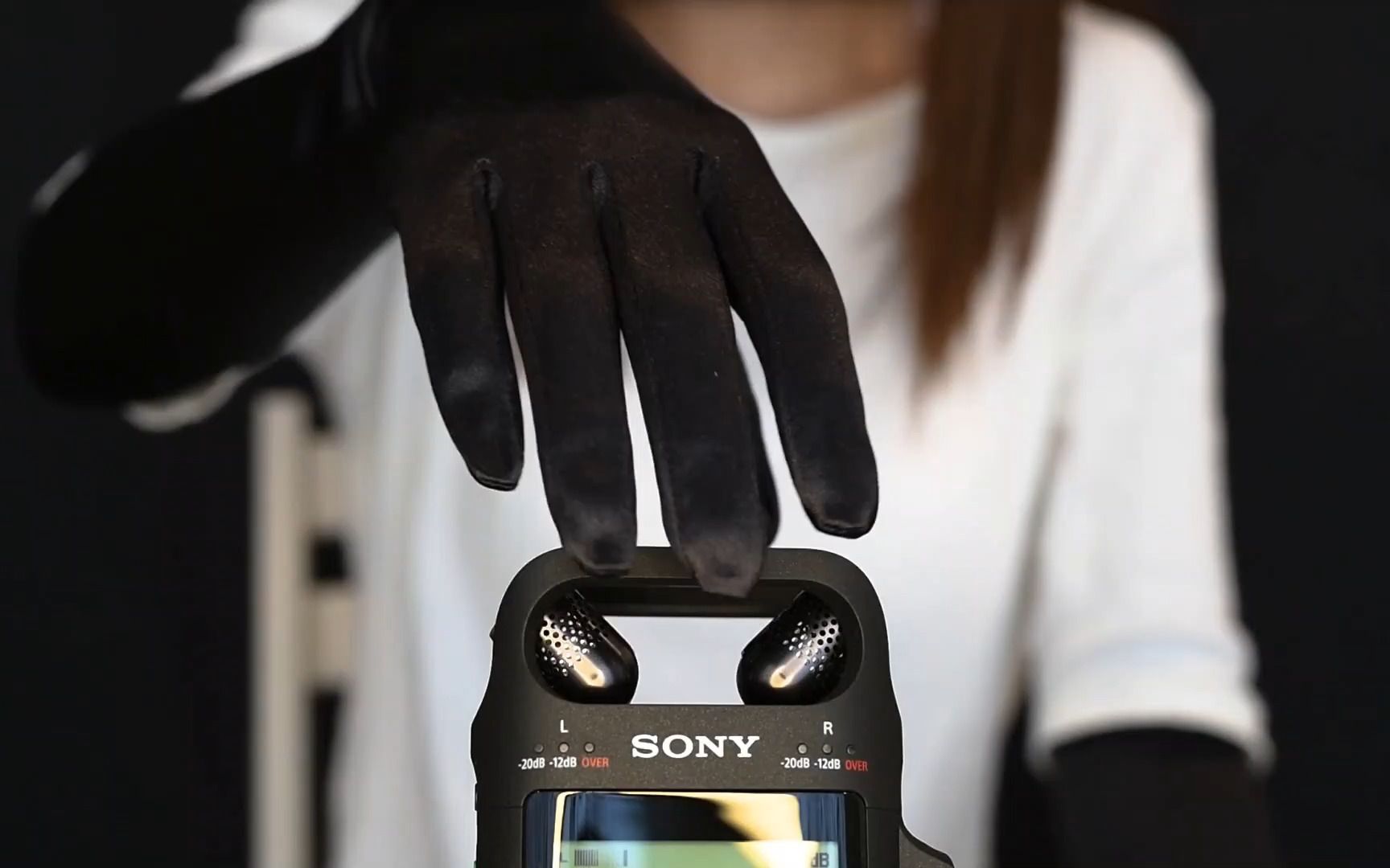 【助眠】黑色缎面手套触发音