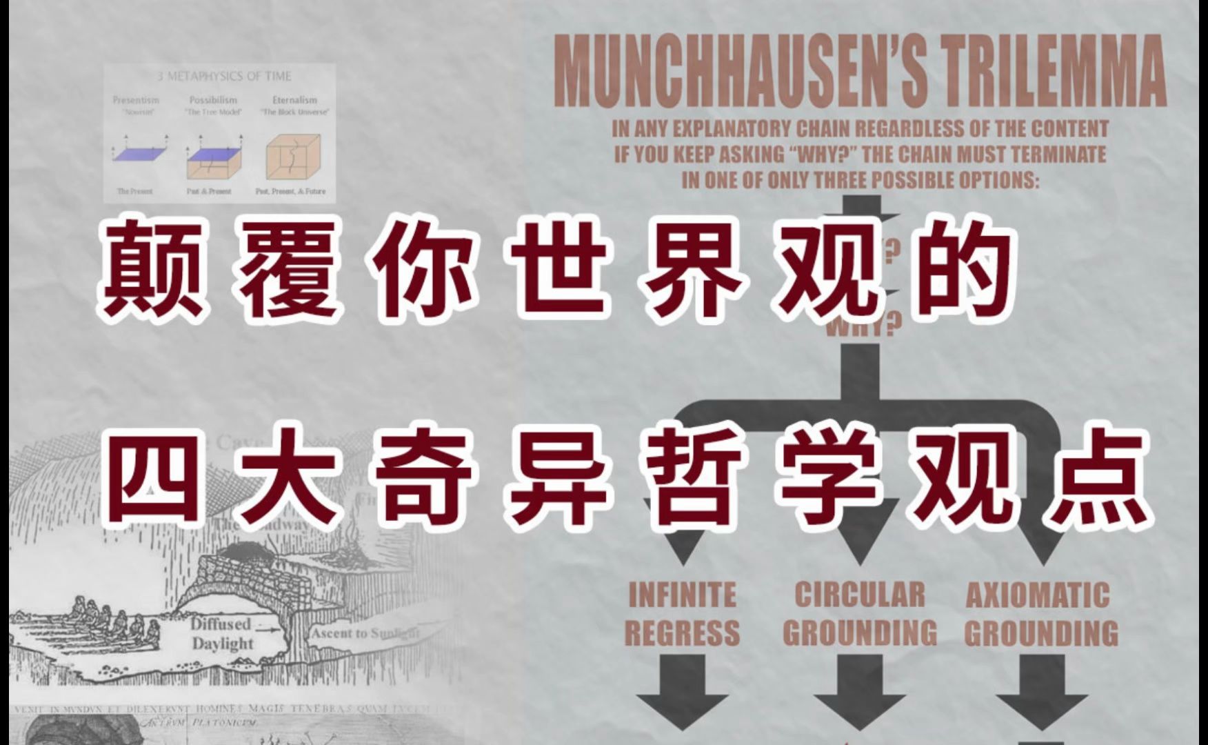 颠覆你世界观的四大奇异哲学观点哔哩哔哩bilibili
