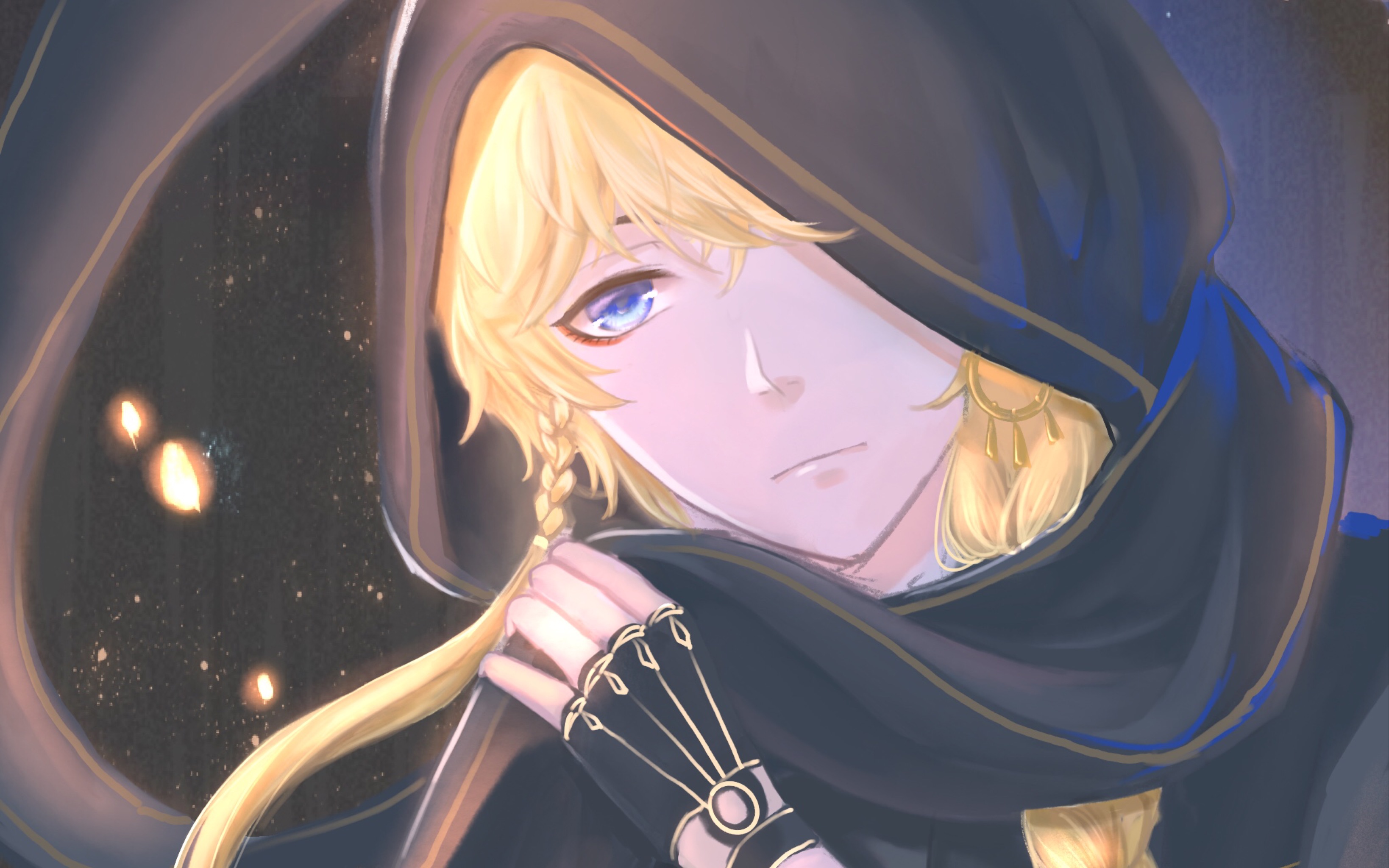 【procreate】西月国掠影者——周棋洛