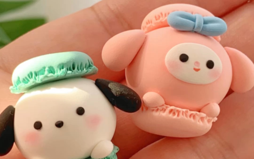 【粘土教程】可爱的马卡龙