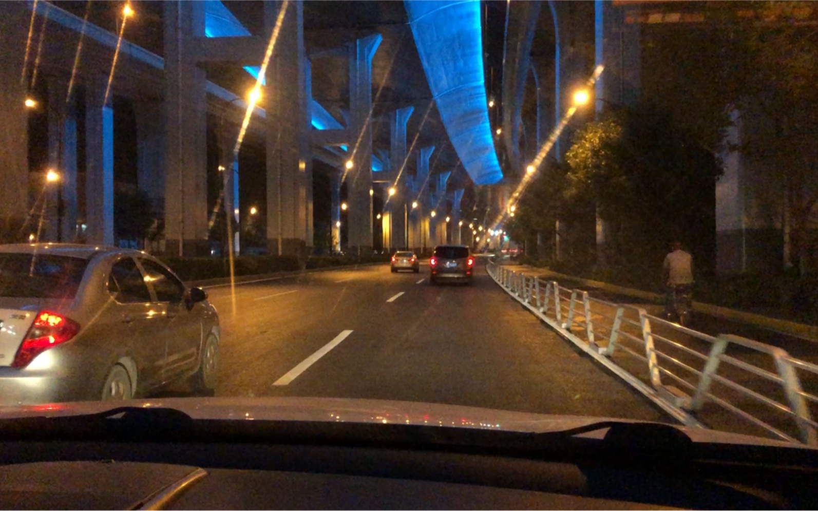 坐车里随便拍的