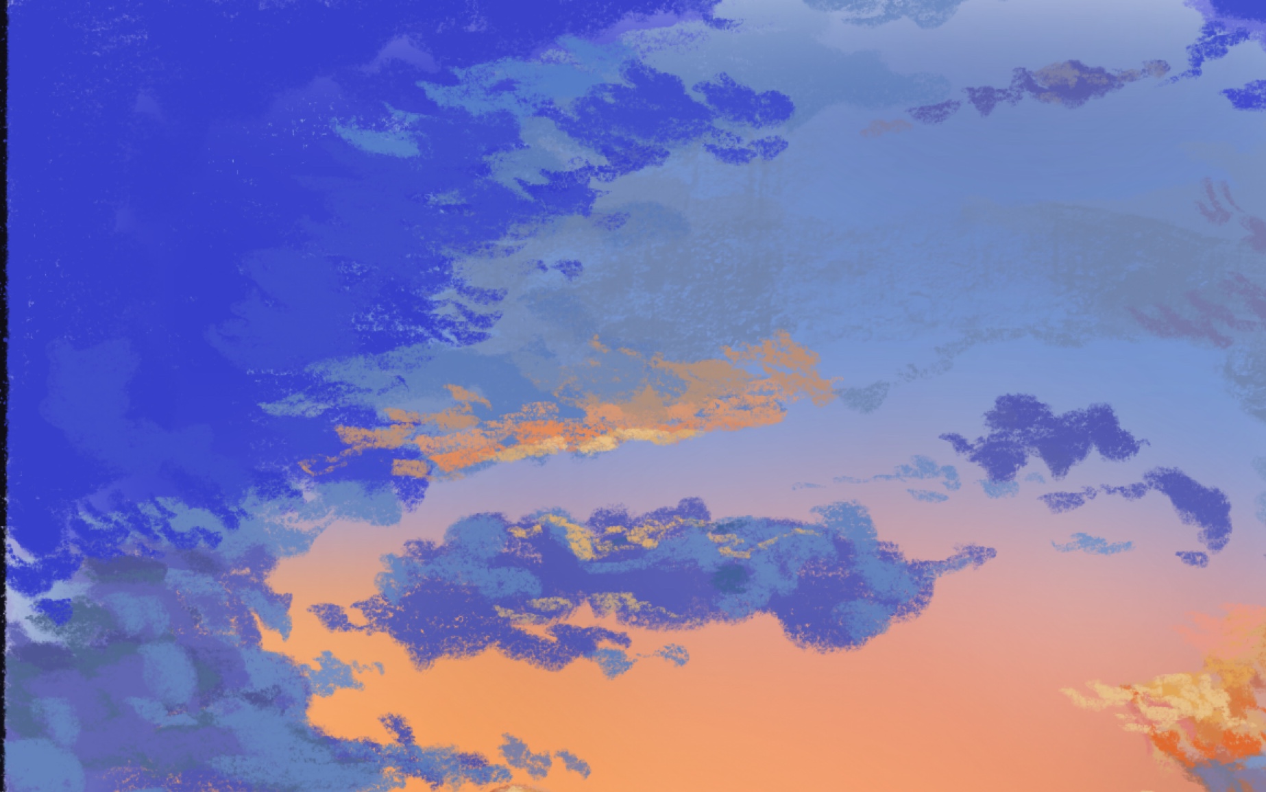 procreate云朵速涂