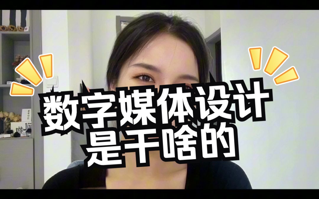 数字媒体艺术设计是干啥的?哔哩哔哩bilibili