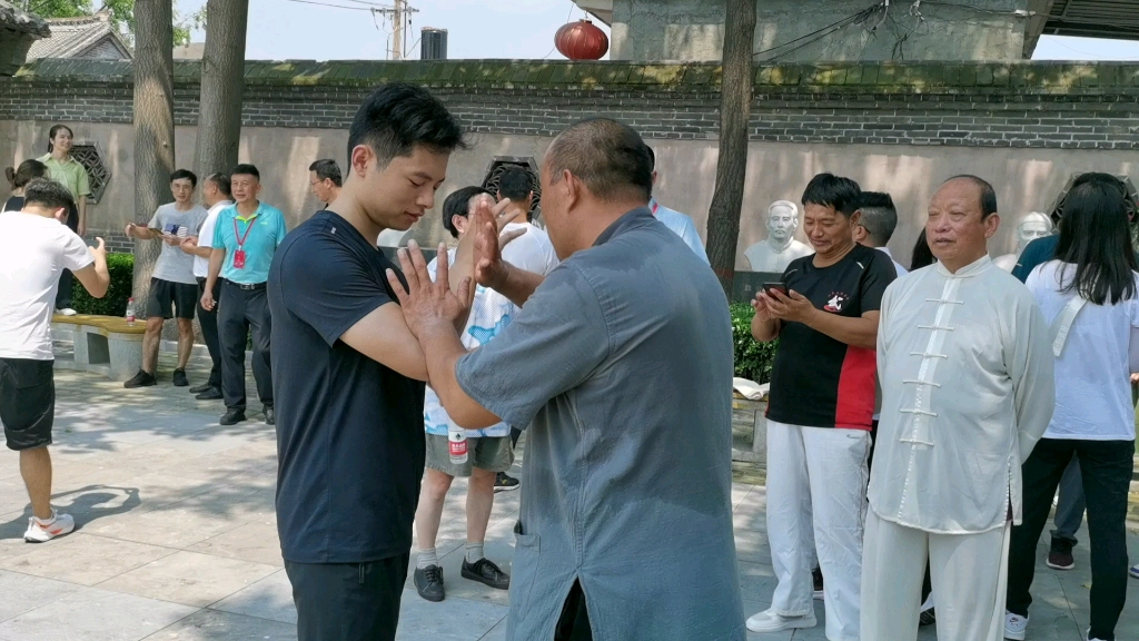 [图]邯郸永年区—广府古城太极推手