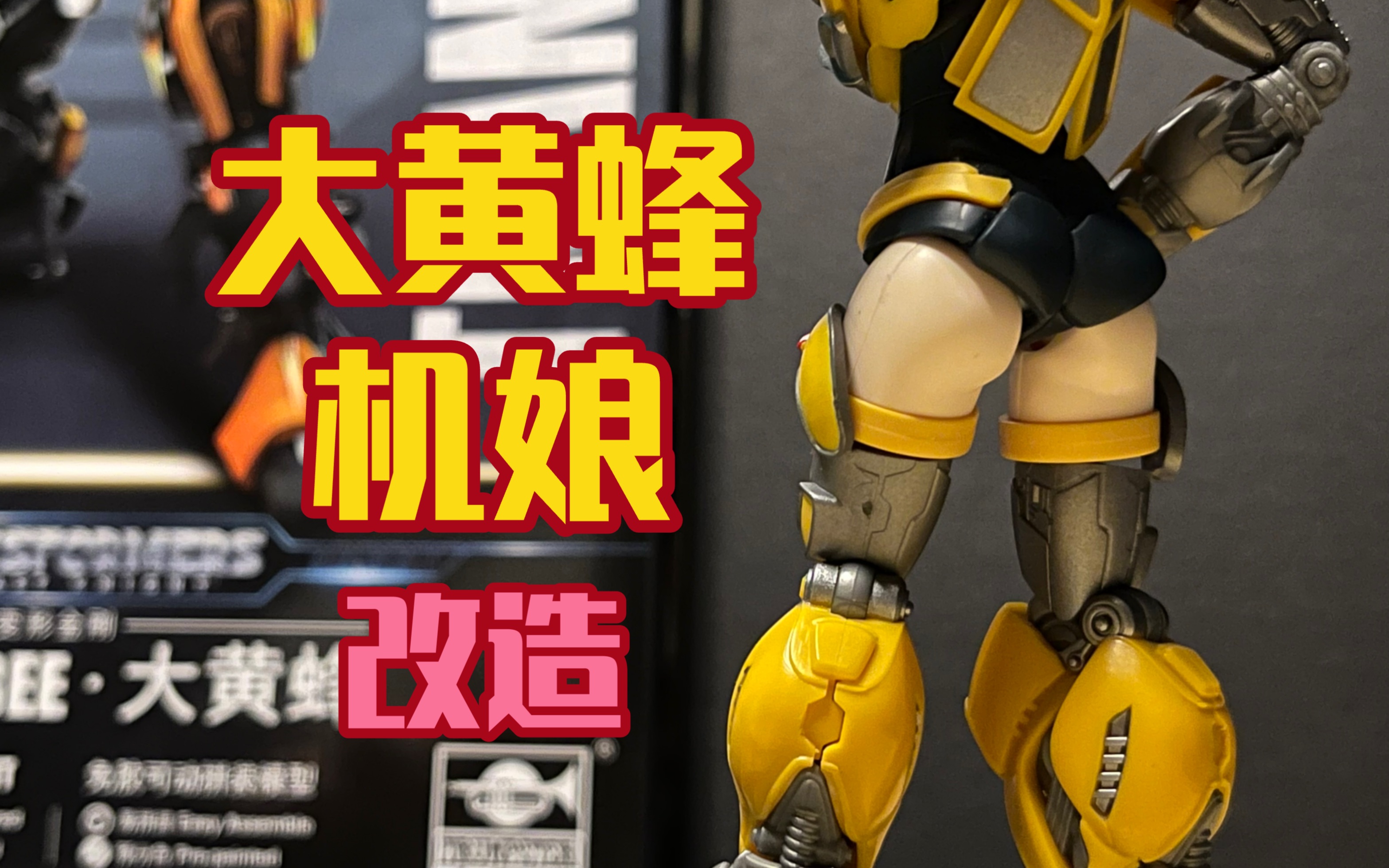 大黄蜂做了个变性手术…结果就……寿屋/万代/小号手,三方合作款机娘