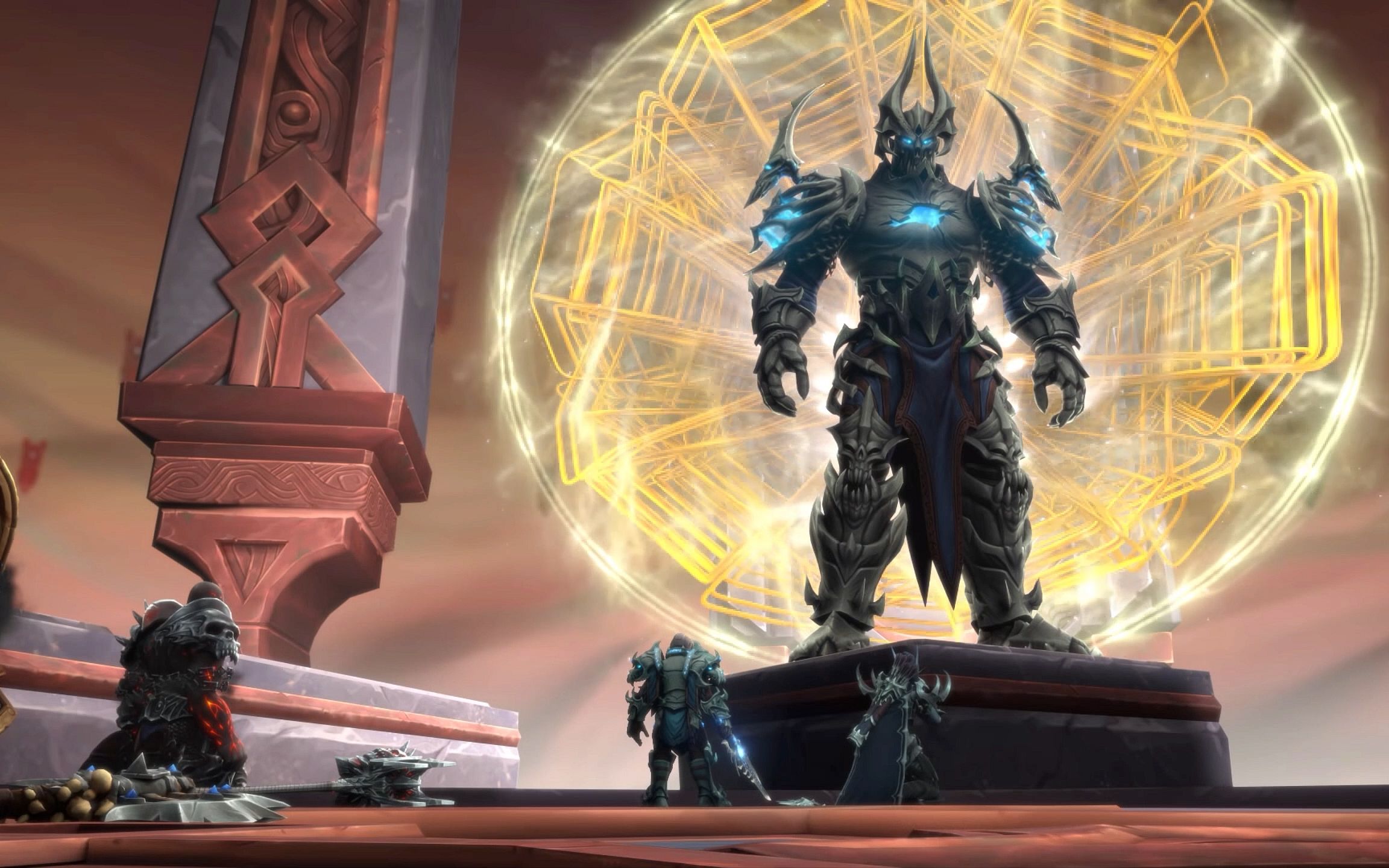 1统御圣所通关动画——佐瓦尔恢复盔甲!这造型,让我想到威震天.