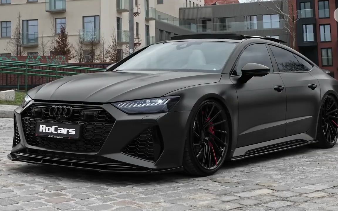 奥迪rs7 外观真炸裂