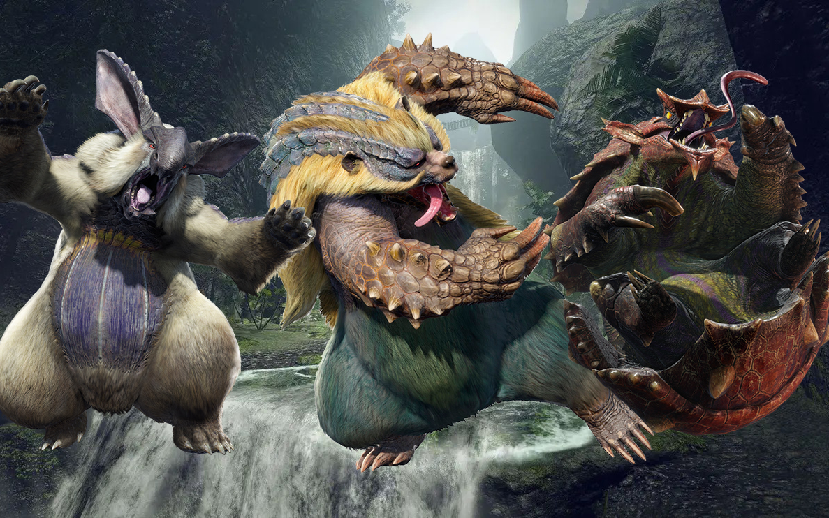 怪物生态牙兽种崛起盘点一下rise中重现的牙兽种们