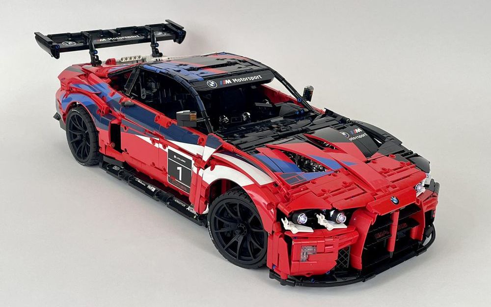 大神的超跑moc!宝马 m4 gt3 - lego technic moc