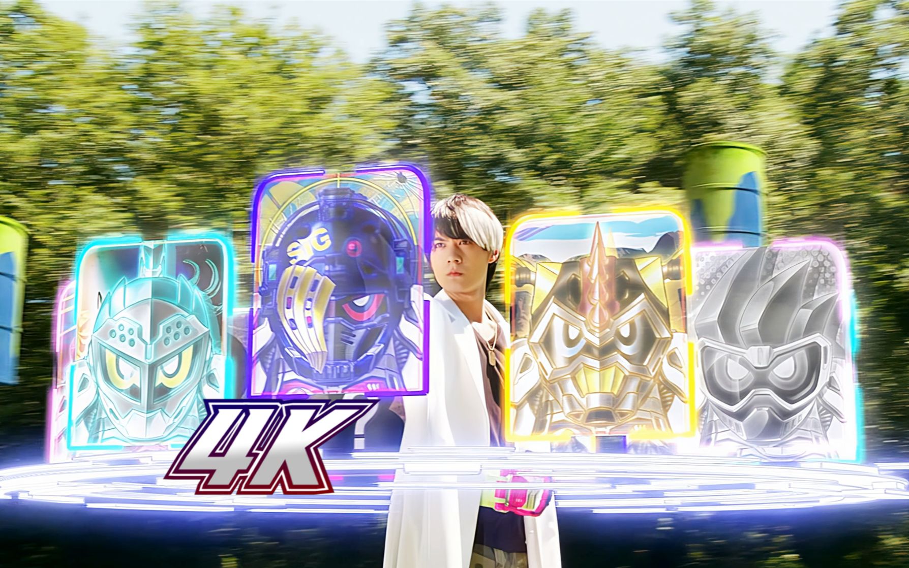 【4k修复画质】:假面骑士ex-aid 艾克赛德 全骑士变身合集