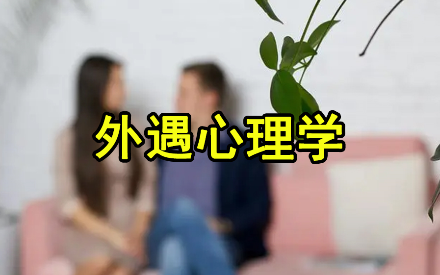 外遇及存在外遇心理学哔哩哔哩bilibili