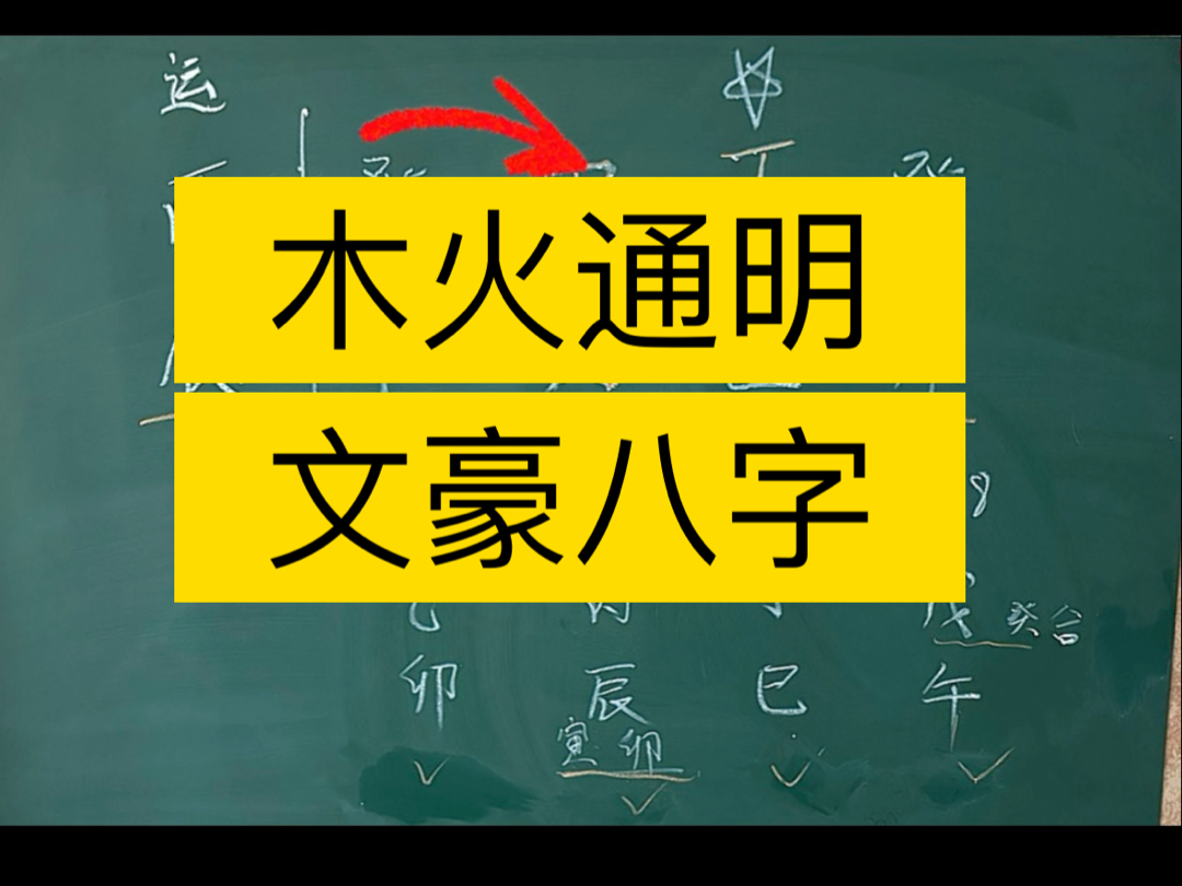 木火通明的大文豪八字哔哩哔哩bilibili