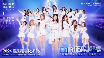 Télécharger la video: 【SNH48 GROUP】20240904 年度青春盛典TOP16日本巡演