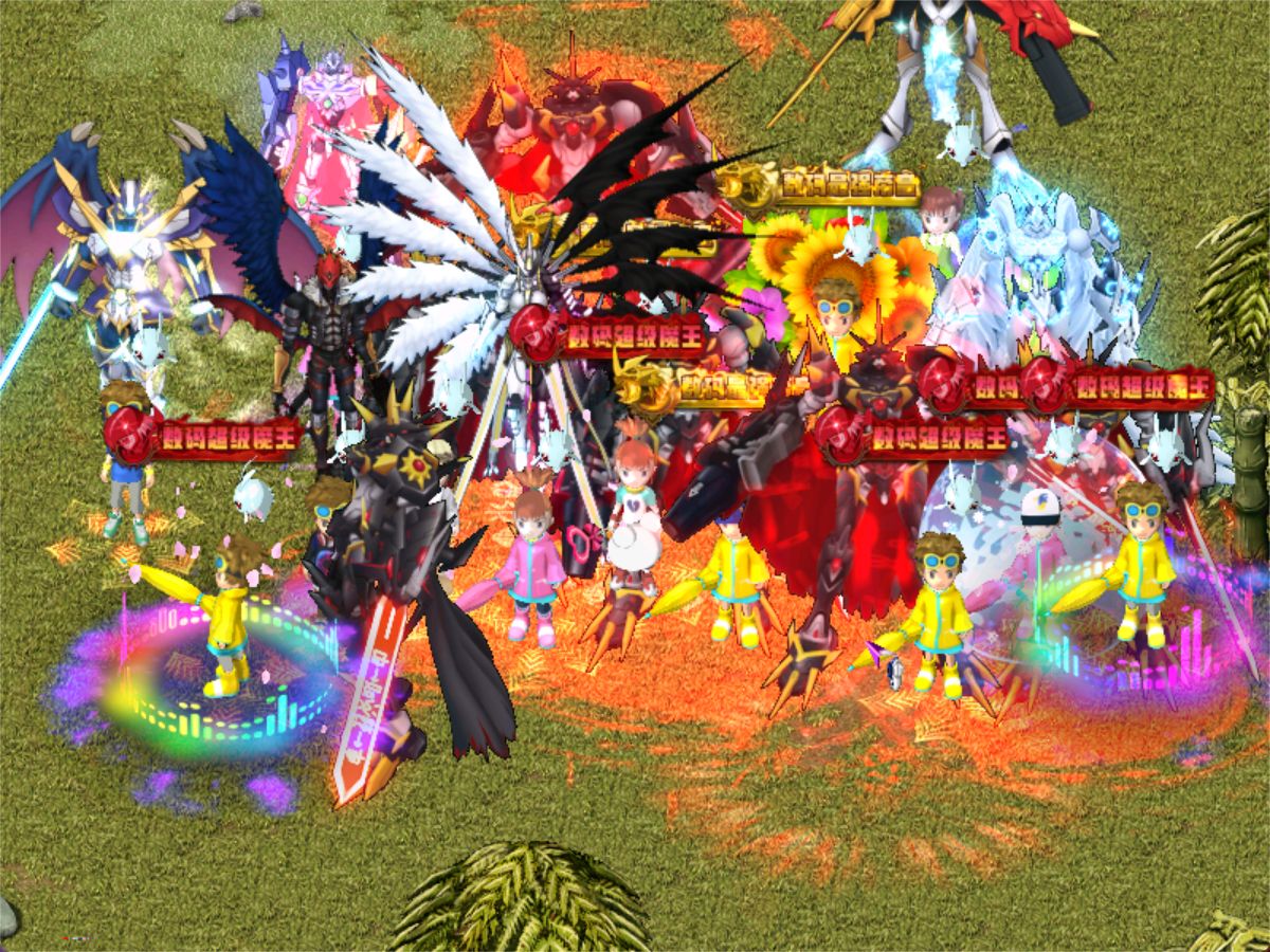 数码宝贝世界online5月份庆典活动剪辑