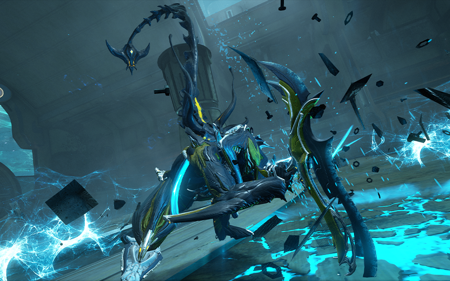 【warframe】星际战甲loki宝可梦烈咬陆鲨配色!
