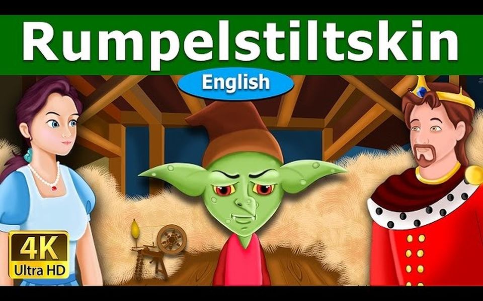 儿童英语《侏儒怪的故事》经典童话睡前故事 英文原版字幕 磨耳朵