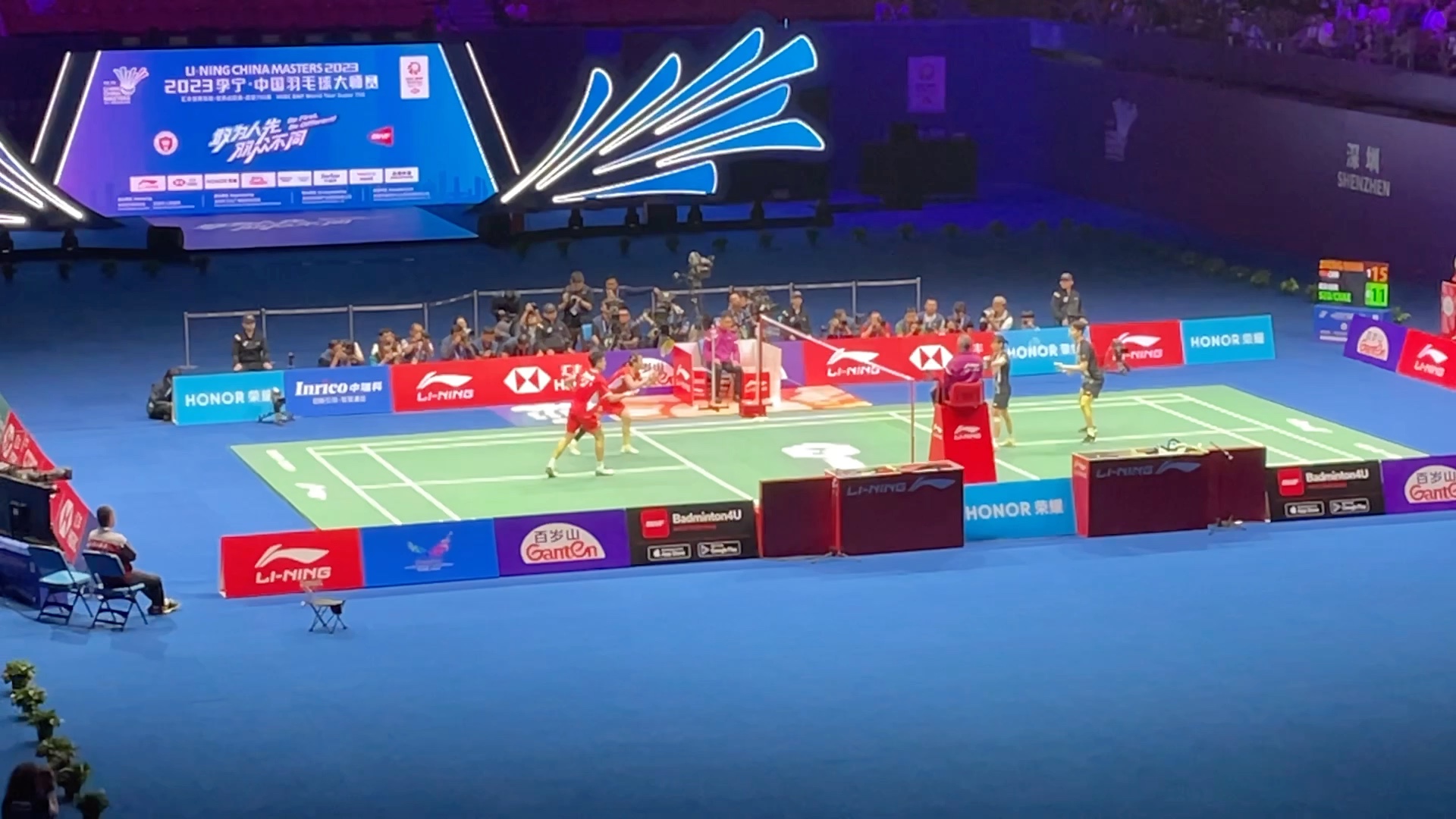 2023年中国羽毛球公开赛 混双决赛 雅思超神!