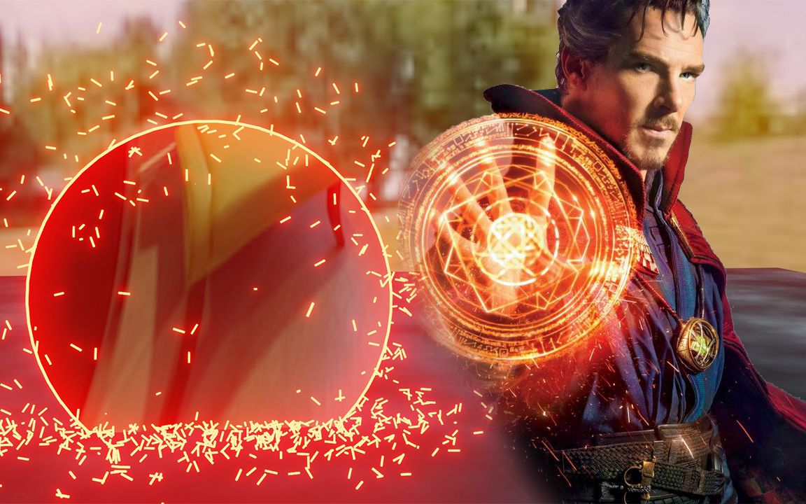 【blender】低配奇异博士传送门