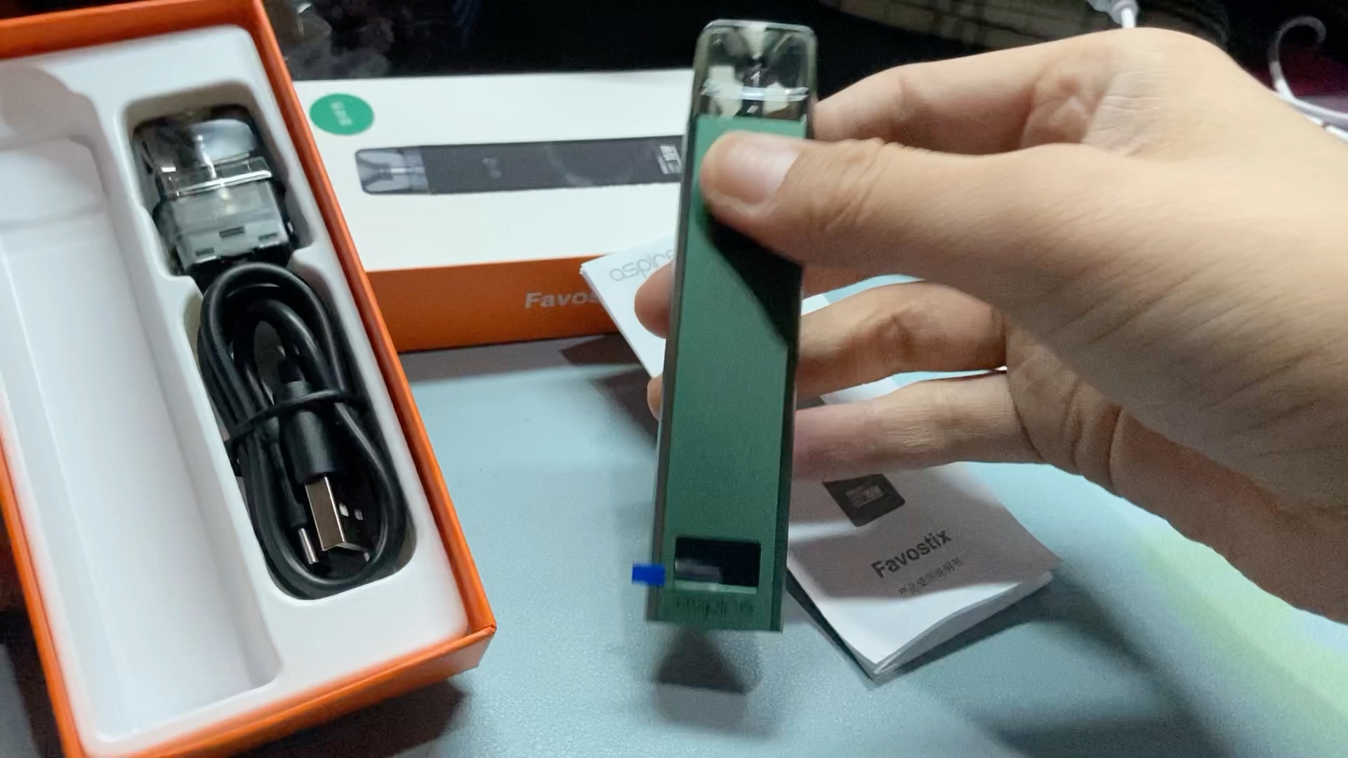 鹦鹉螺 favostix 小烟开箱