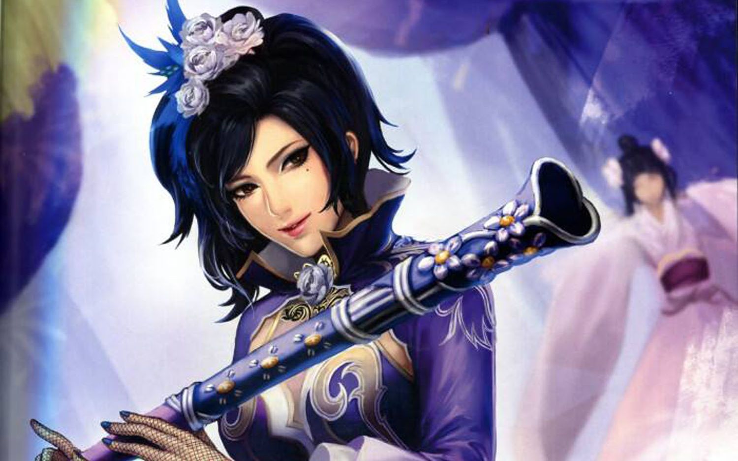 美丽的洛神 真三国无双甄姬传娱乐通关_哔哩哔哩_bilibili