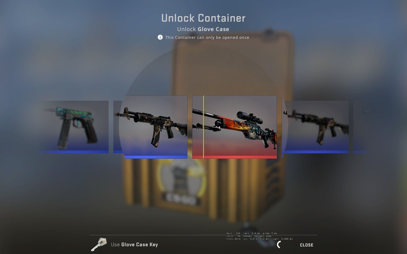 csgo 开箱日志:十五个手套武器箱会出些什么呢