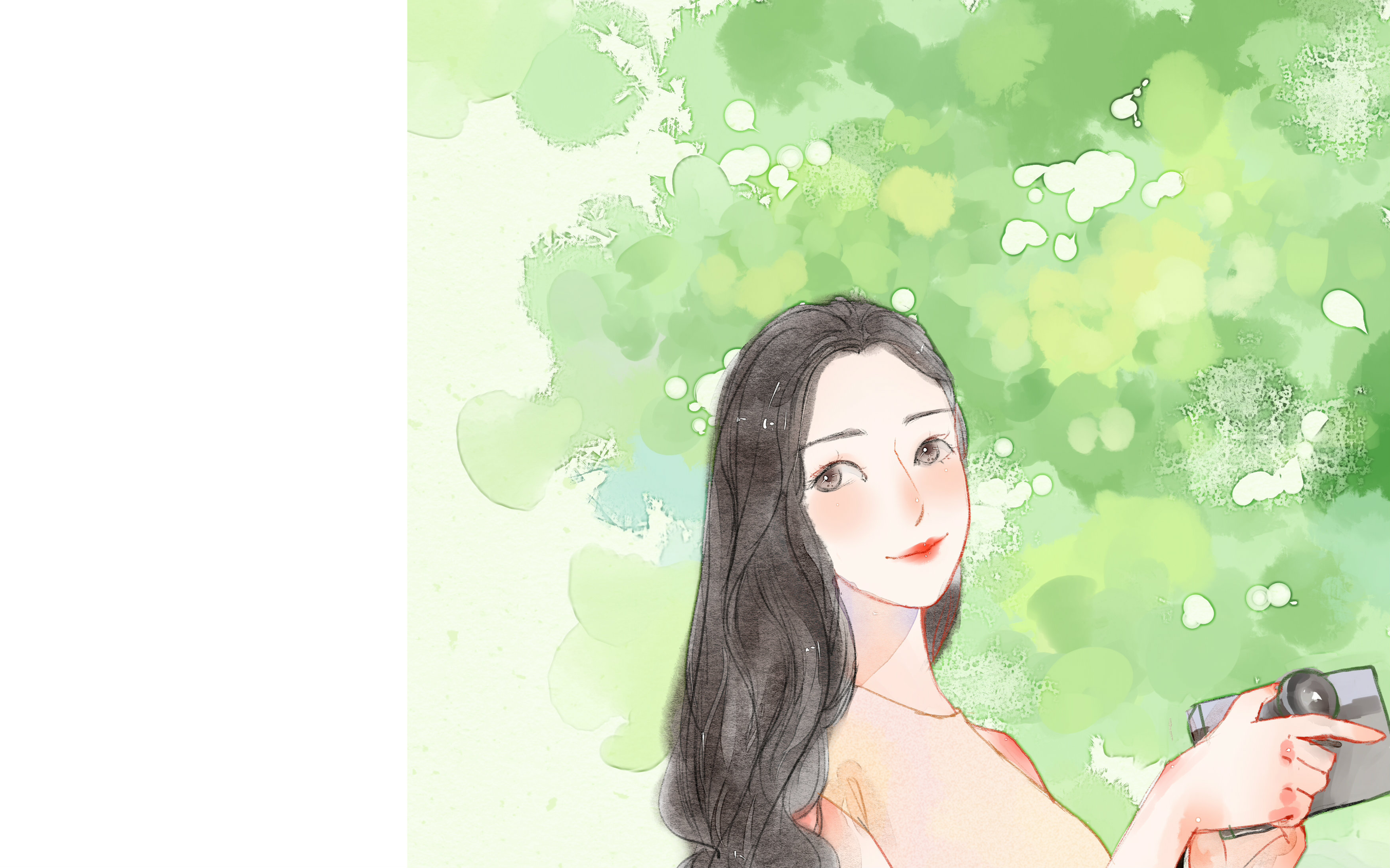 夏日sai绘画过程,板绘_绘画_生活_bilibili_哔哩哔哩