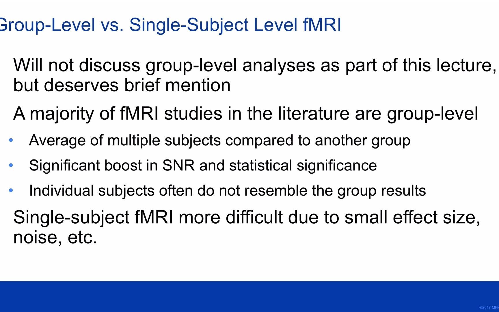 (功能磁共振数据分析)Data Analysis in fMRI哔哩哔哩bilibili