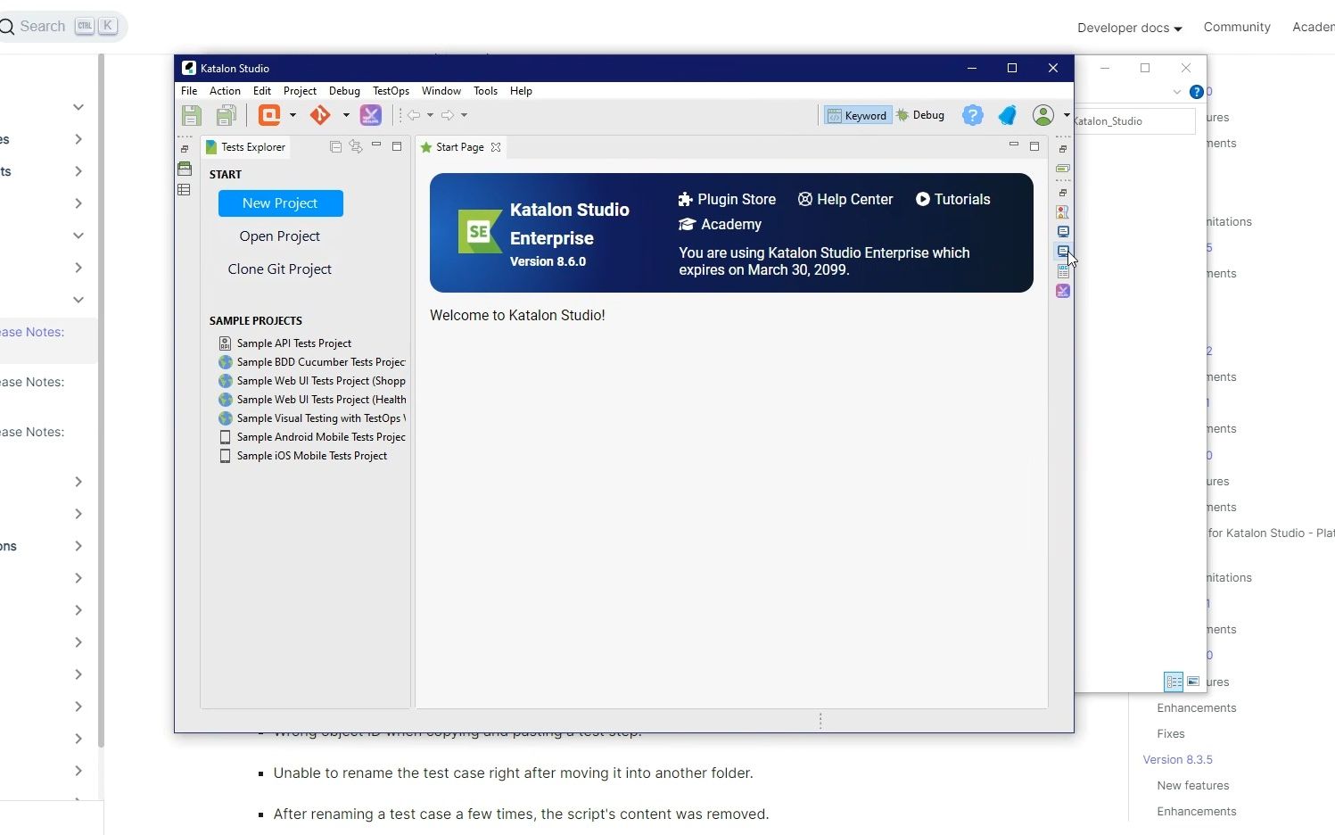 高级软件自动化测试工具 Katalon Studio Enterprise 8.6.0