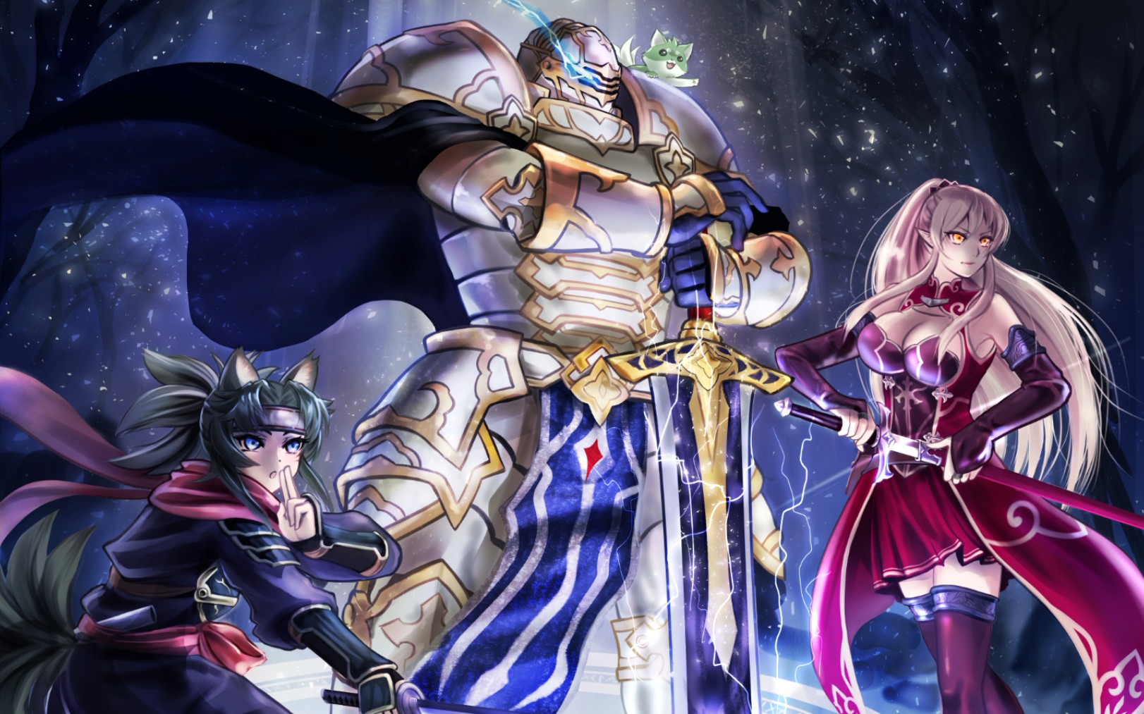 骸骨骑士大人异世界冒险中 《主题曲:嗚呼,我が浪漫の道よ》