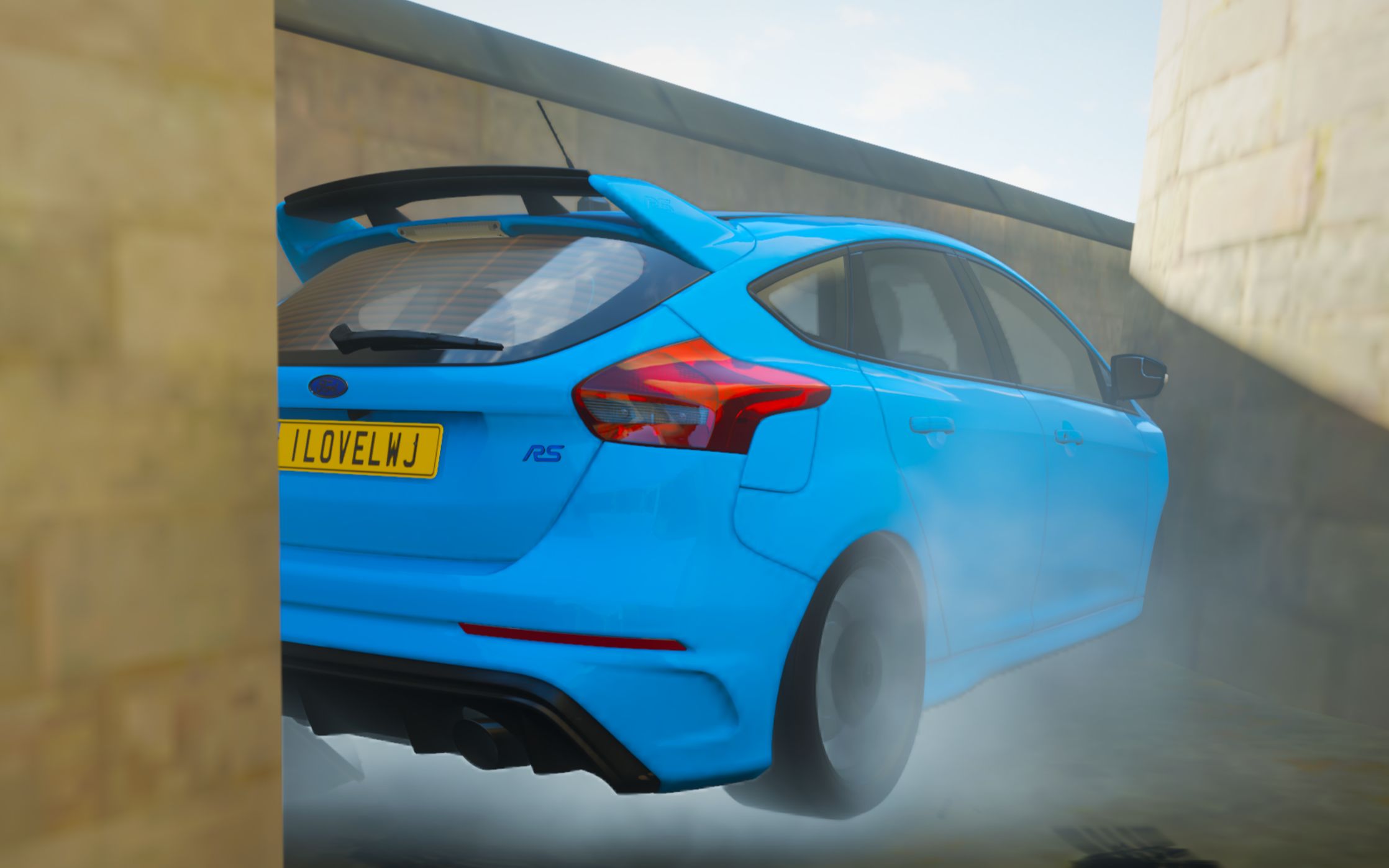 地平线4福克斯rs登上班堡城堡