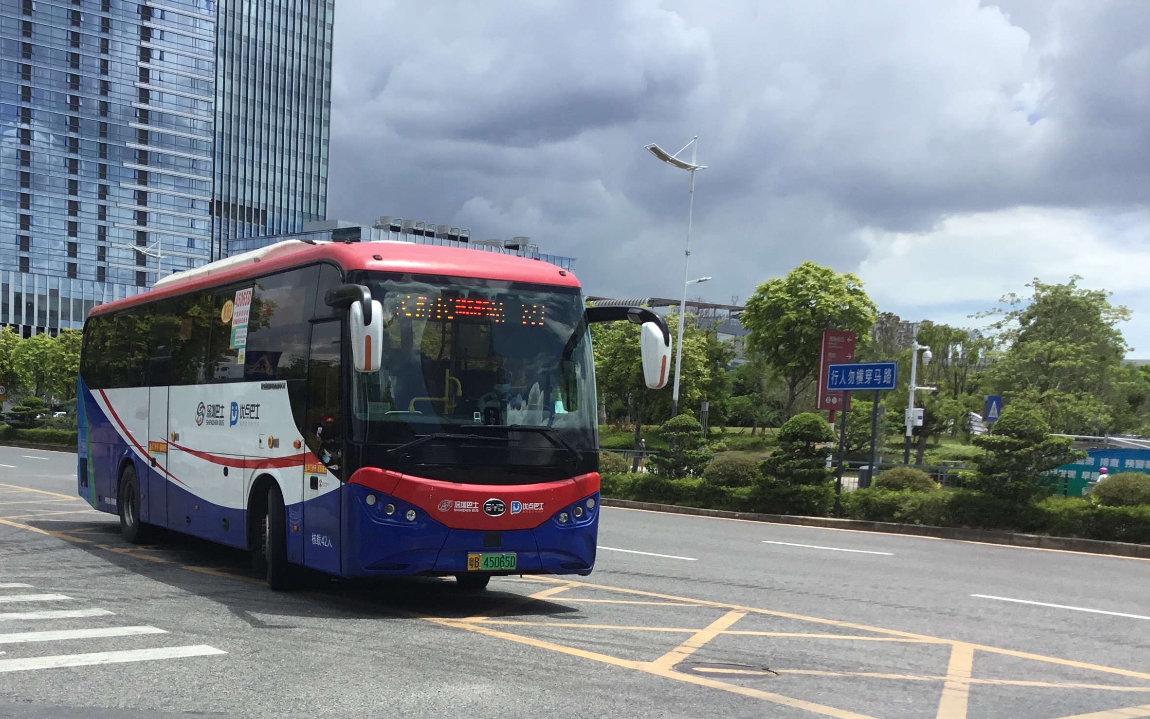 pov13再见再见5深圳公交m369原6路民塘路方向全程第一视角展望