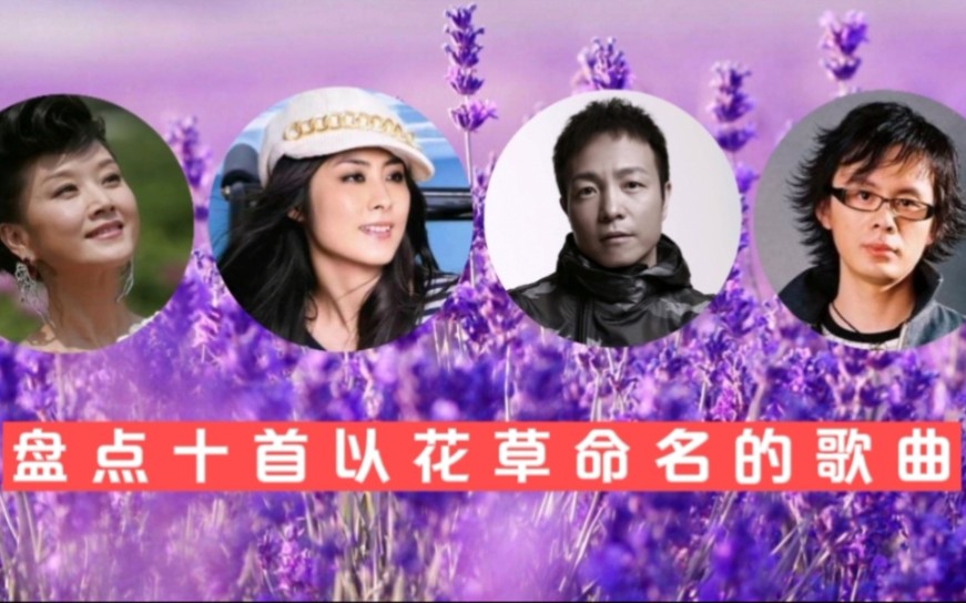 「音乐盘点」十首以花草命名的歌曲,美妙动听,你最先想到哪首?哔哩哔哩bilibili