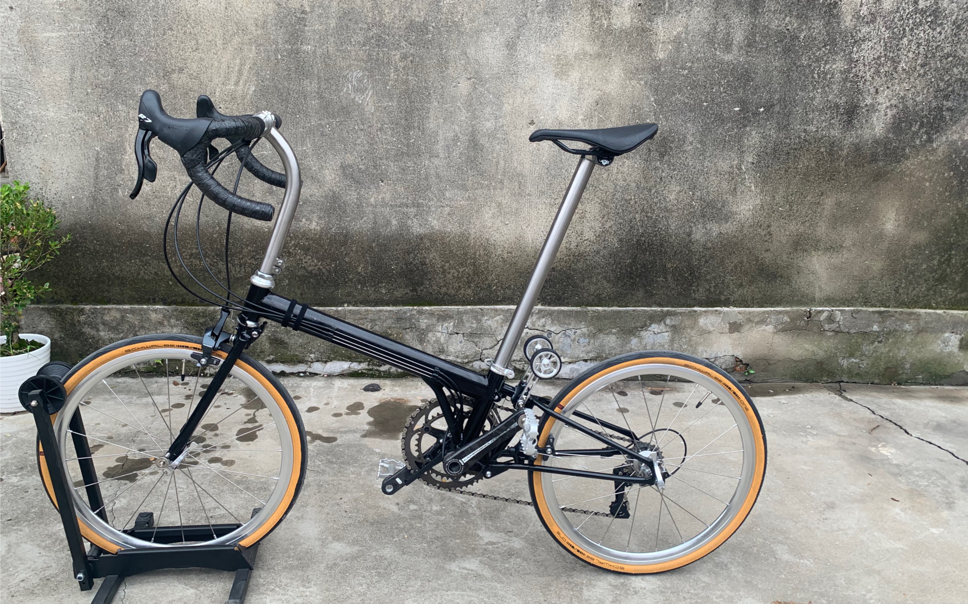 飞鱼451轮径折叠车组装分享:下