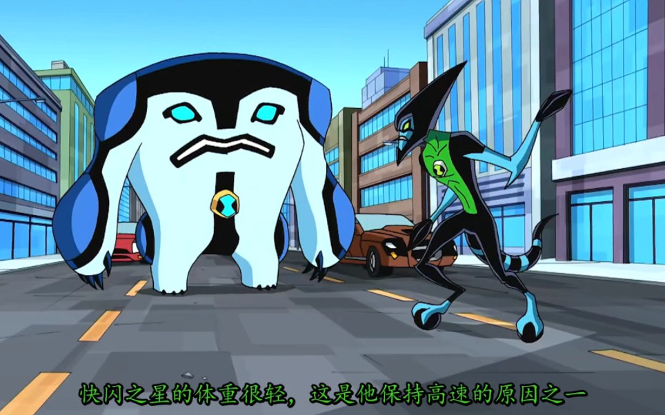 [图]【BEN10】超级英雄田小班变身快闪之星看完这个视频，你就知道快闪之星跑得有多快了