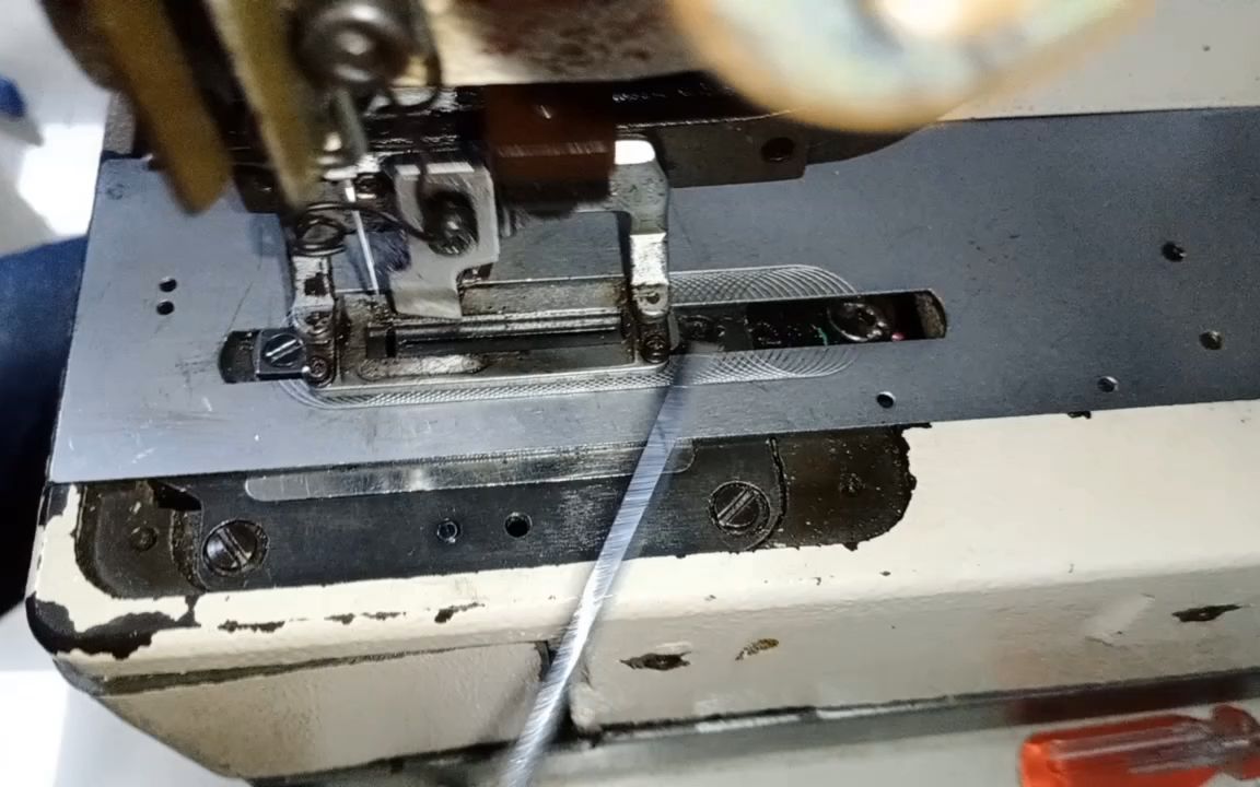 1790电脑平头锁眼机/凭良工业缝纫机操作与维修培训/模版机 开袋机