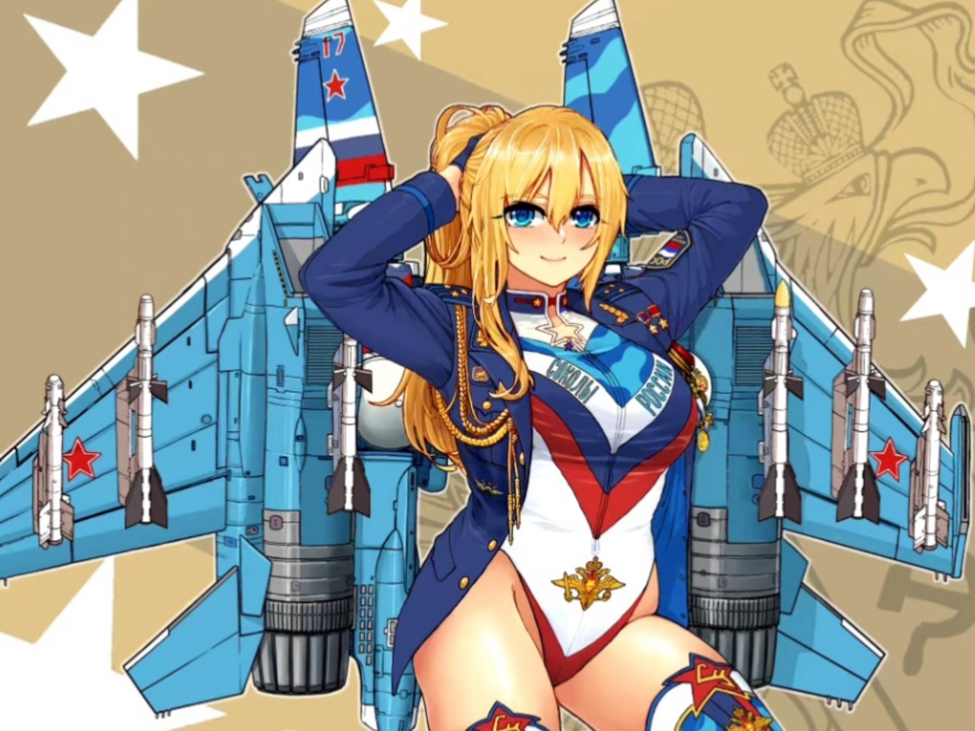 苏联战斗机娘化