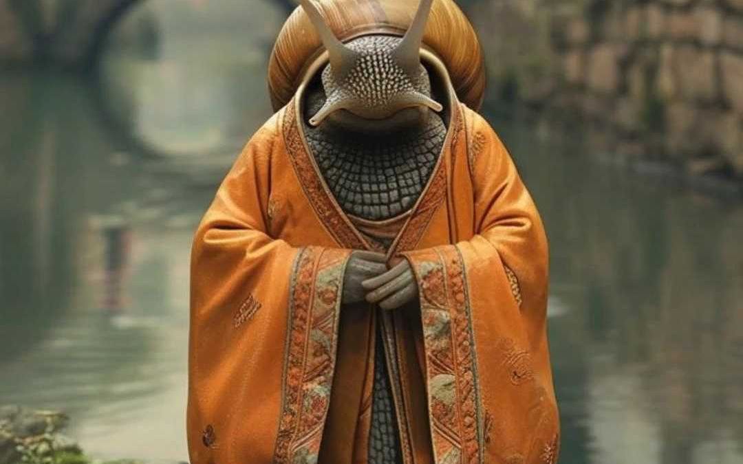 中式妖怪集:蜗牛精和螳螂怪,原来长这样!