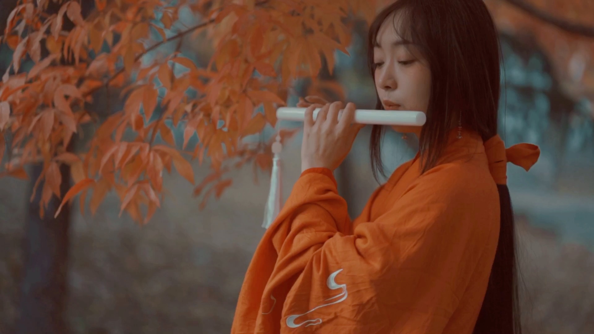 汉服拍摄花絮,断了一根笛子… 哔哩哔哩 (゜ ゜)つロ 干杯~ bilibili