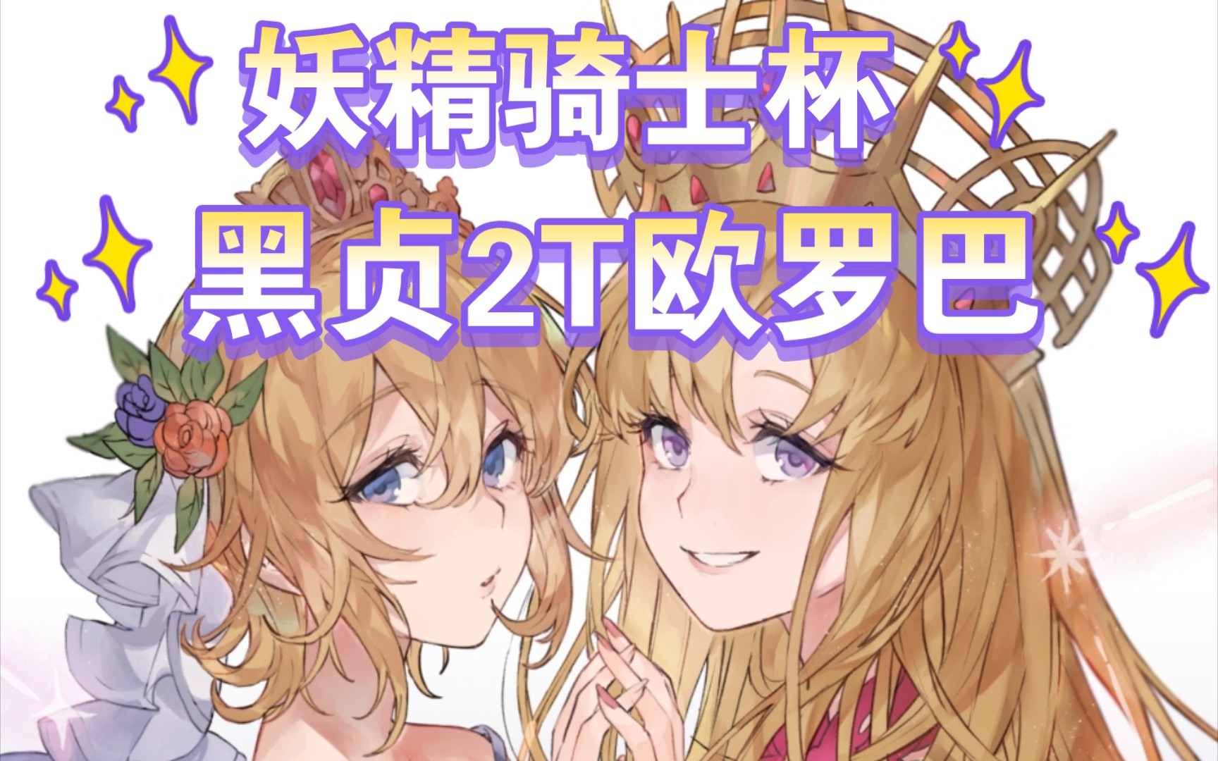 【fgo】黑贞2t欧罗巴(妖精骑士杯高难)