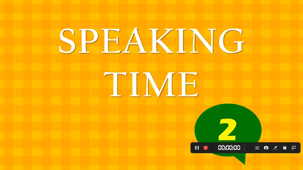 [图]Speaking Time 2Unit 1课件展示