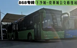 Download Video: 【杭州公交】（该线已撤销）全程50公里跑入海宁市区的大车柴旅     钱塘公交下沙至海宁皮革城专线（下沙城-皮革城公交枢纽站）前方展望pov