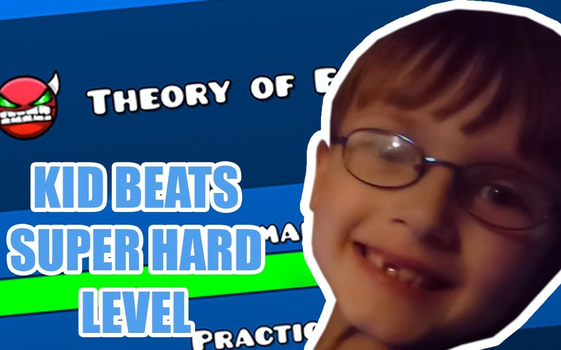 [图]【几何冲刺/转载】TOE2这么简单的关连7岁小孩都过得去 - 7 Year Old CRUSHES Theory of Everything 2