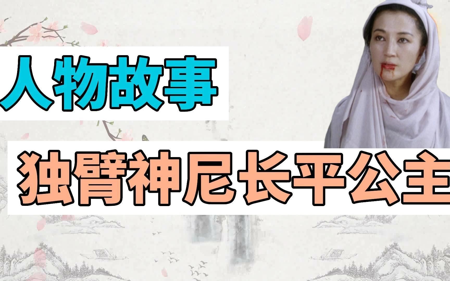 人物故事独臂神尼长平公主哔哩哔哩bilibili