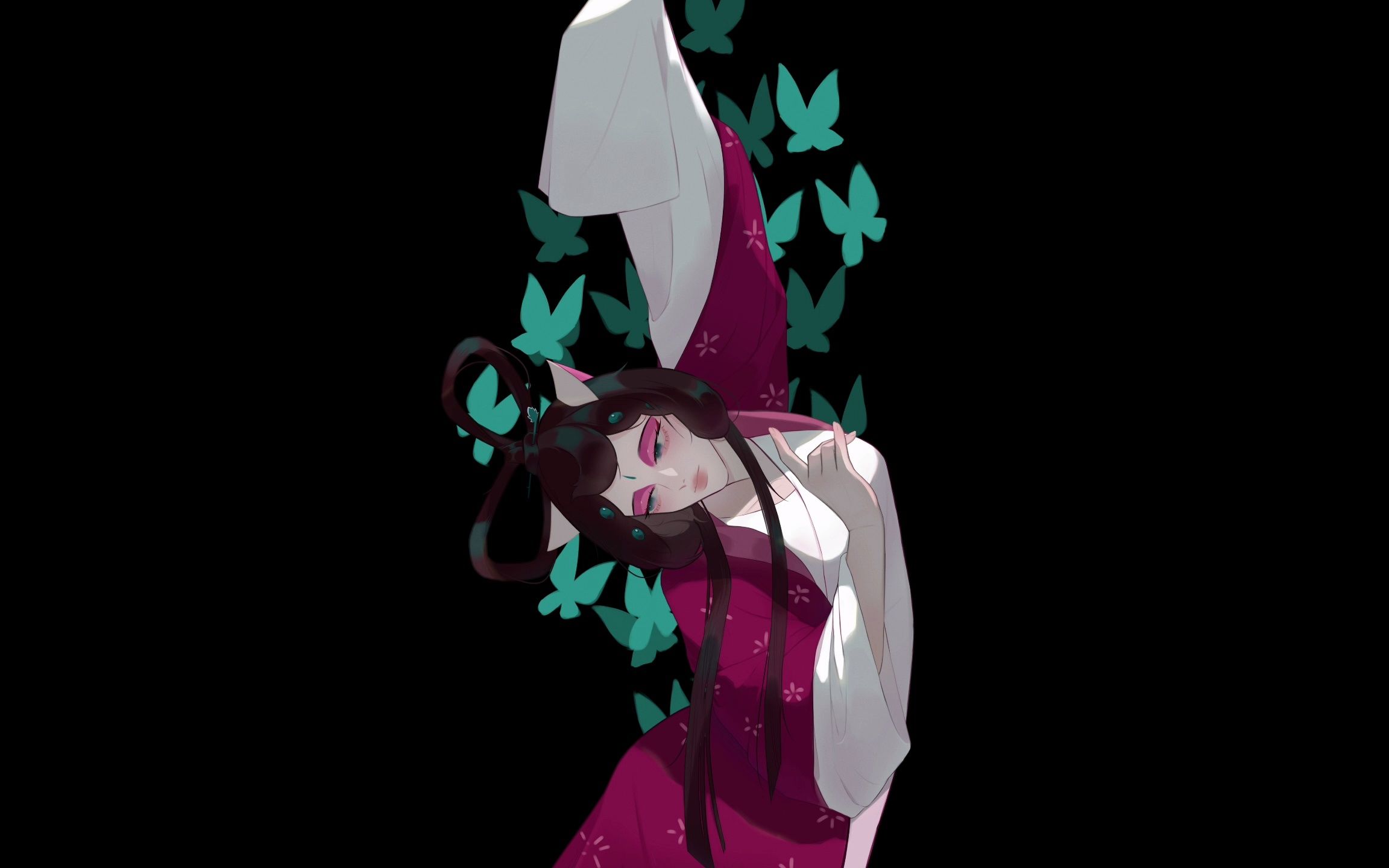 活动作品sai最近真的画墨紫画的好多