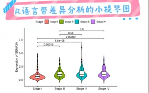 Télécharger la video: R语言保姆级教程/带差异分析的小提琴图