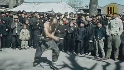 [图]【珍贵视频】一段苏联拍摄的，1949年北京街头的彩色纪录片