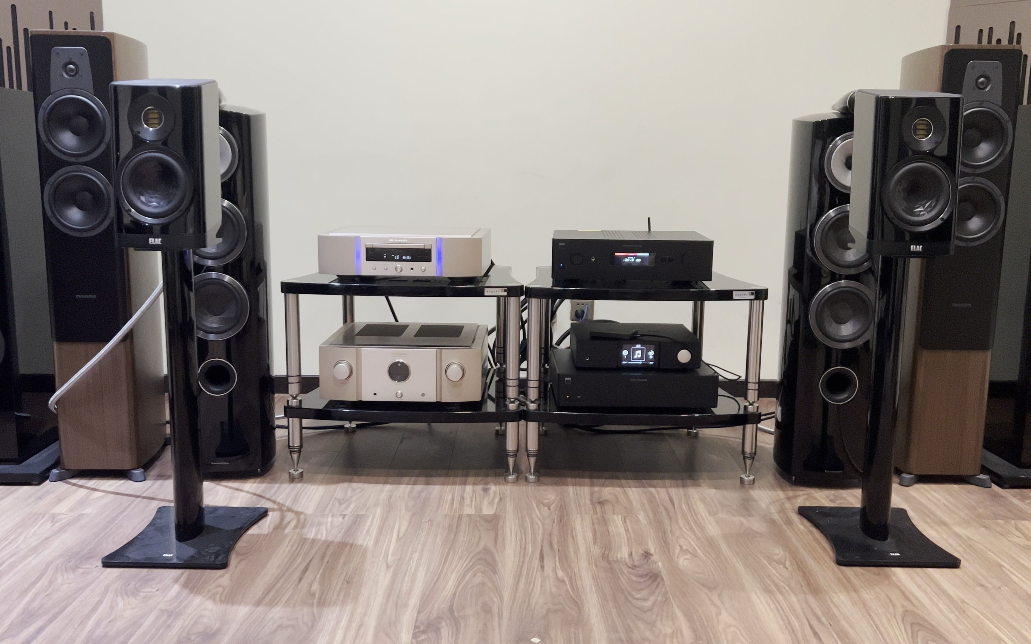 【音箱试听】意力elac bs403   nad c388 # bullet in the gun